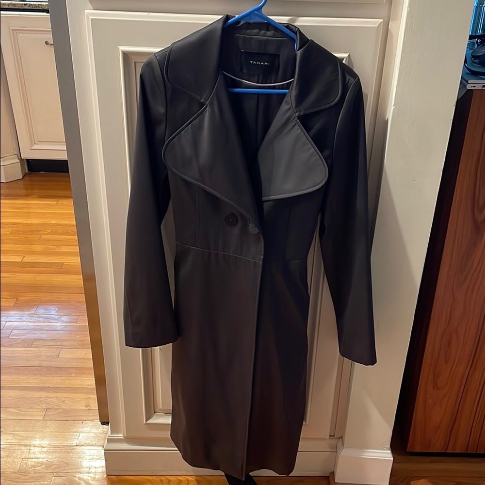 Tahari Black Women's Rain Coat